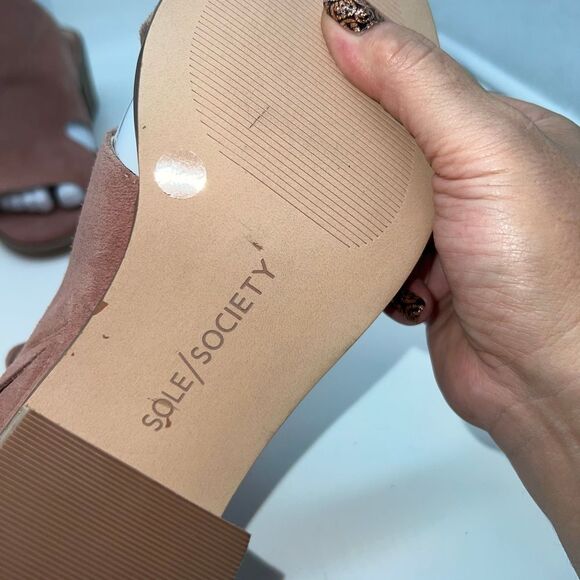 Sole Society Tally Sandals Mod Mauve - Picture 4 of 10